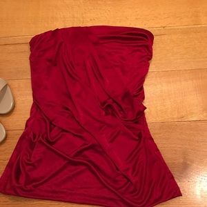 Express strapless top